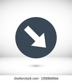 Arrow icon vector illustration EPS10