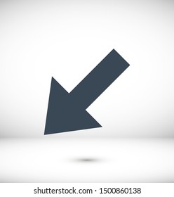 Arrow icon vector illustration EPS10
