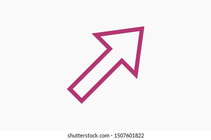 Arrow icon vector illustration EPS10