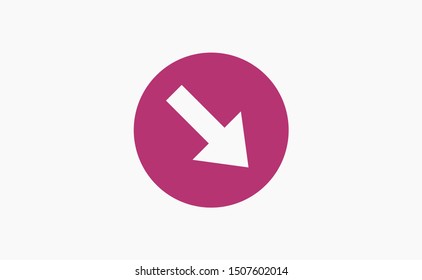 Arrow icon vector illustration EPS10