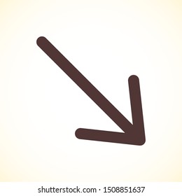 Arrow icon vector illustration EPS10