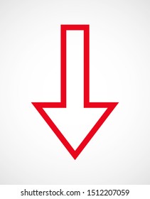 Arrow icon vector illustration EPS10