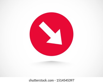 Arrow icon vector illustration EPS10