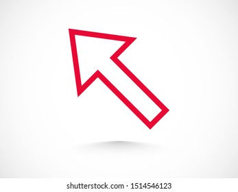 Arrow icon vector illustration EPS10