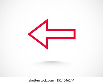 Arrow icon vector illustration EPS10