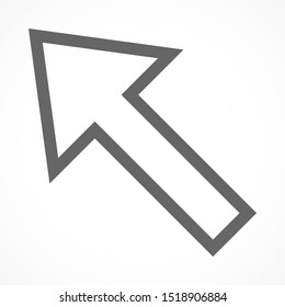 Arrow icon vector illustration EPS10