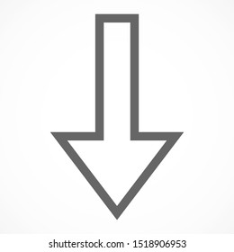 Arrow icon vector illustration EPS10