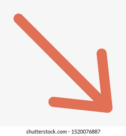Arrow icon vector illustration EPS10