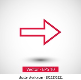 Arrow icon vector illustration EPS10