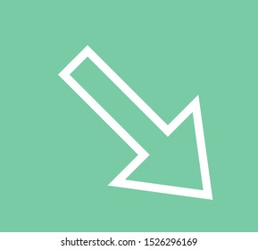 Arrow icon vector illustration EPS10