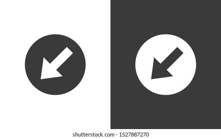 Arrow icon vector illustration EPS10