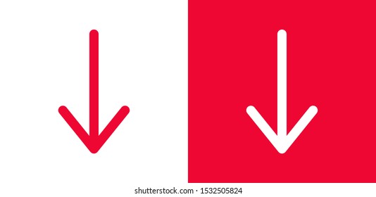 Arrow icon vector illustration EPS10