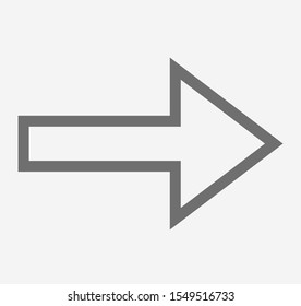Arrow icon vector illustration EPS10