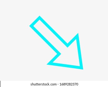 Arrow icon vector illustration EPS10