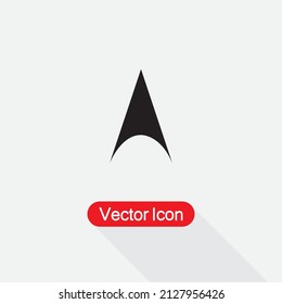 Up Arrow Icon Vector Illustration Eps10