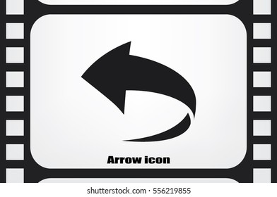 Arrow icon vector illustration eps10.