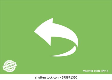 Arrow icon vector illustration eps10.
