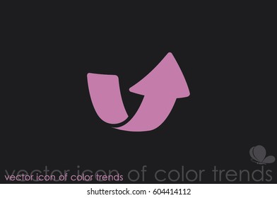Arrow icon vector illustration eps10.