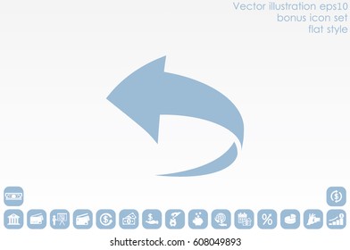 Arrow icon vector illustration eps10.