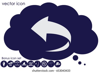 Arrow icon vector illustration eps10.