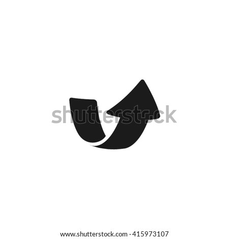 Arrow icon vector illustration eps10.