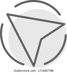 Pfeilsymbol, Vektorgrafik