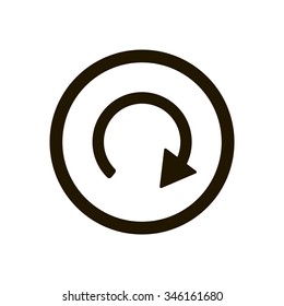     arrow icon, vector illustration. Flat design  