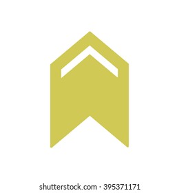  arrow  icon, vector illustration. Flat design style