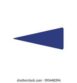  Arrow   icon, vector illustration. Flat design style