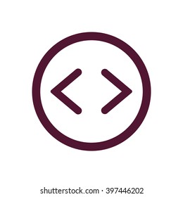   arrow icon, vector illustration. Flat design style