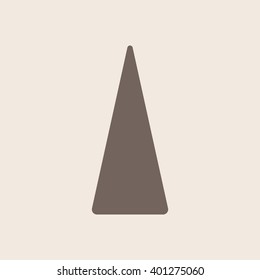  Arrow   icon, vector illustration. Flat design style