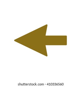  Arrow   icon, vector illustration. Flat design style