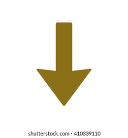  Arrow   icon, vector illustration. Flat design style