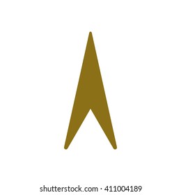  Arrow   icon, vector illustration. Flat design style