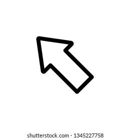  Arrow Icon Vector Illustration Logo Template