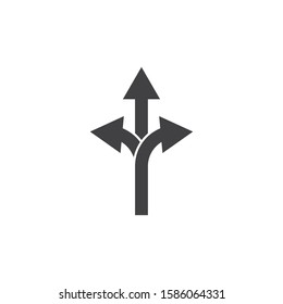 Arrow icon vector illustration Logo Template design