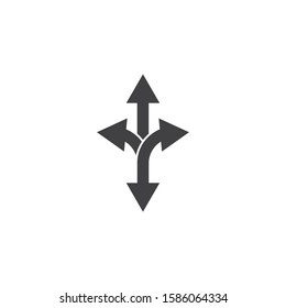 Arrow icon vector illustration Logo Template design