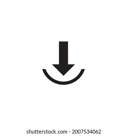 Arrow icon vector illustration Logo Template design
