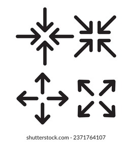 arrow icon vector illustration logo design