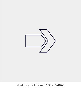 arrow icon, Vector illustration. arrow sign