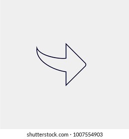 arrow icon, Vector illustration. arrow sign