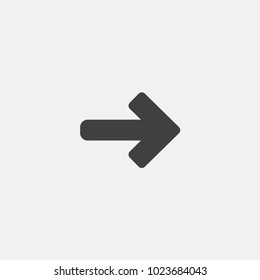 arrow icon vector illustration. sign icon vector