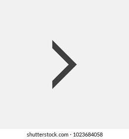 arrow icon vector illustration. sign icon vector