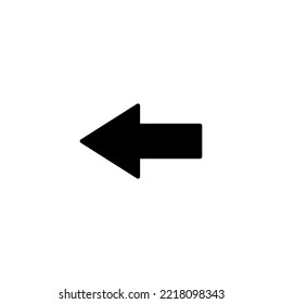 Arrow icon vector illustration. Arrow sign and symbol for web design.