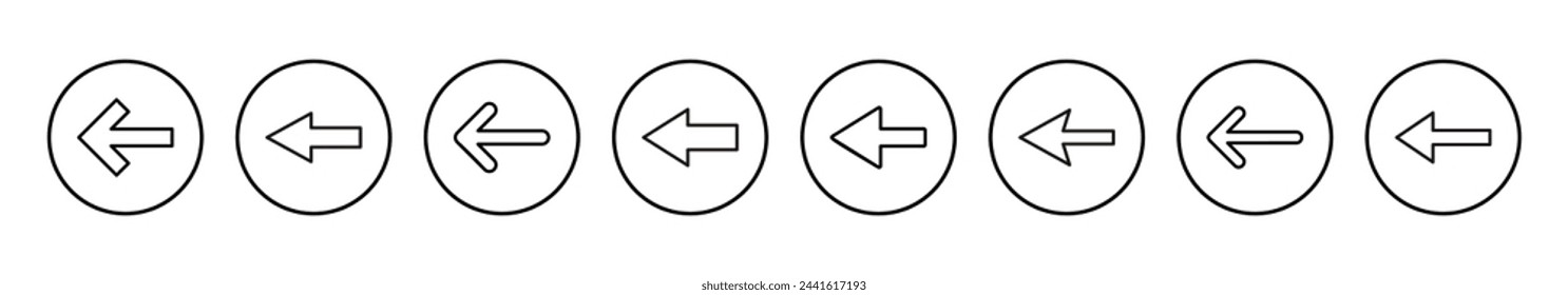 Arrow icon vector illustration. Arrow sign and symbol for web design.