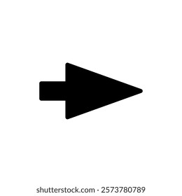 Arrow icon vector illustration. Arrow sign and symbol for web design.