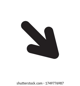 Arrow Icon Vector Illustration Style