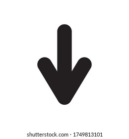 Pfeilsymbol Vektor Illustration Style