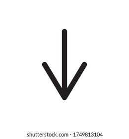 Arrow Icon Vector Illustration Style