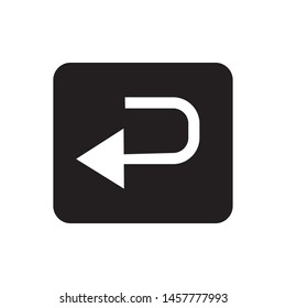 arrow icon vector illustration template